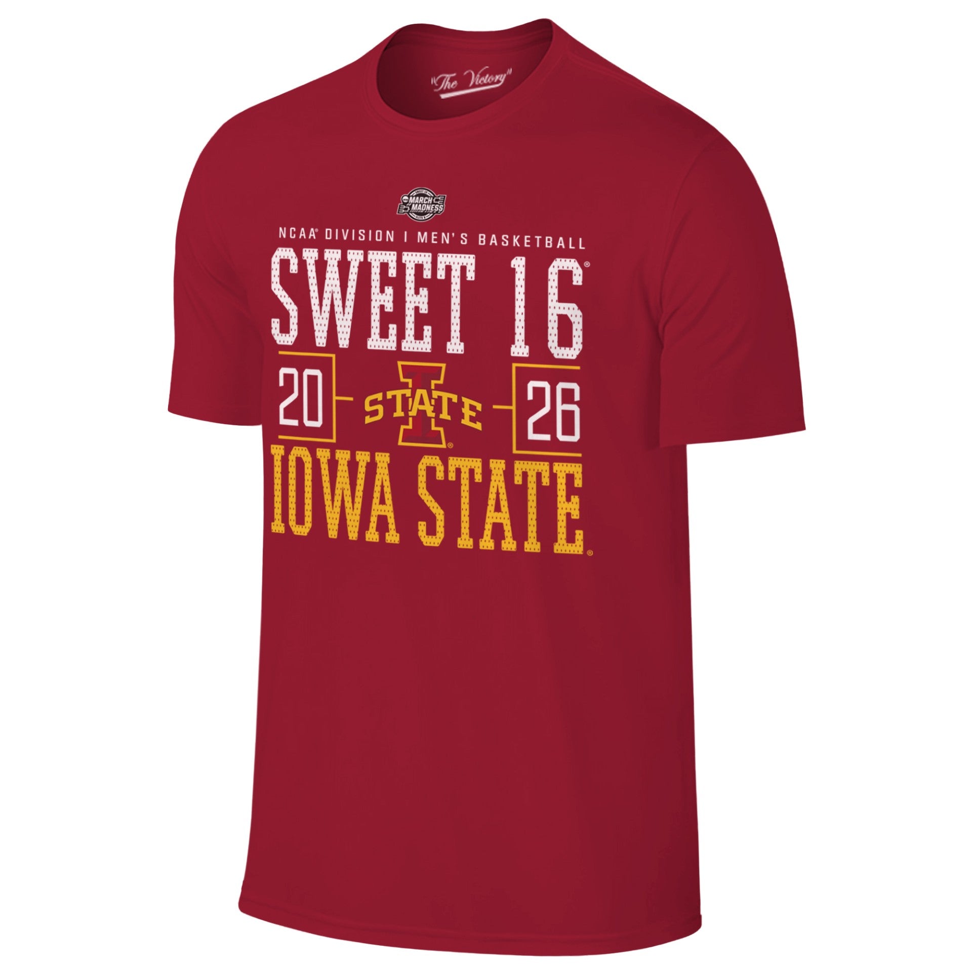 Iowa State Men's Basketball 2026 Sweet 16 Red T-Shirt – Iowa State