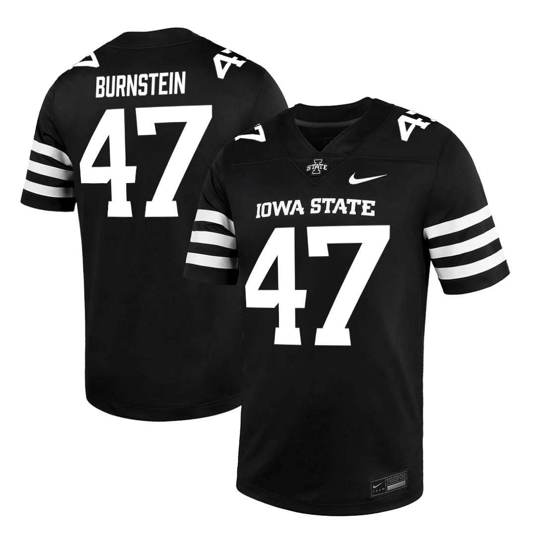 Iowa State Cyclones NIKE NIL Football Jersey Black