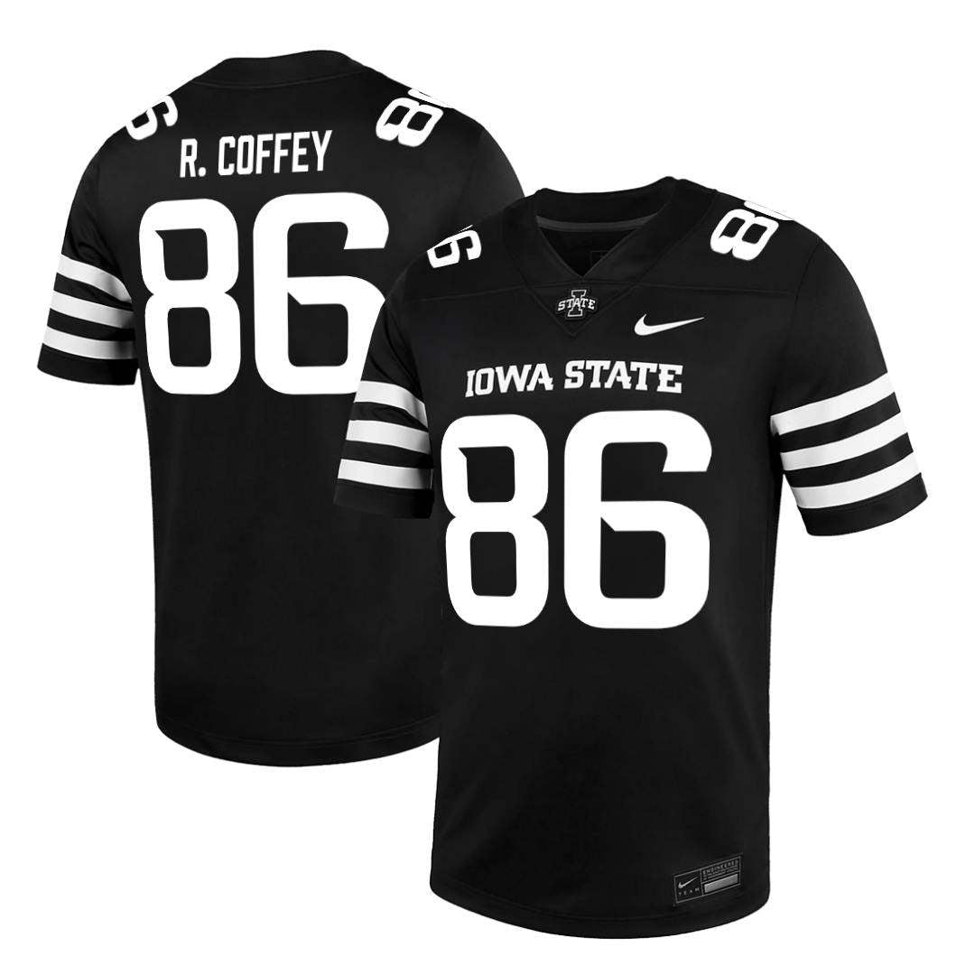 Iowa State Cyclones NIKE NIL Football Jersey Black