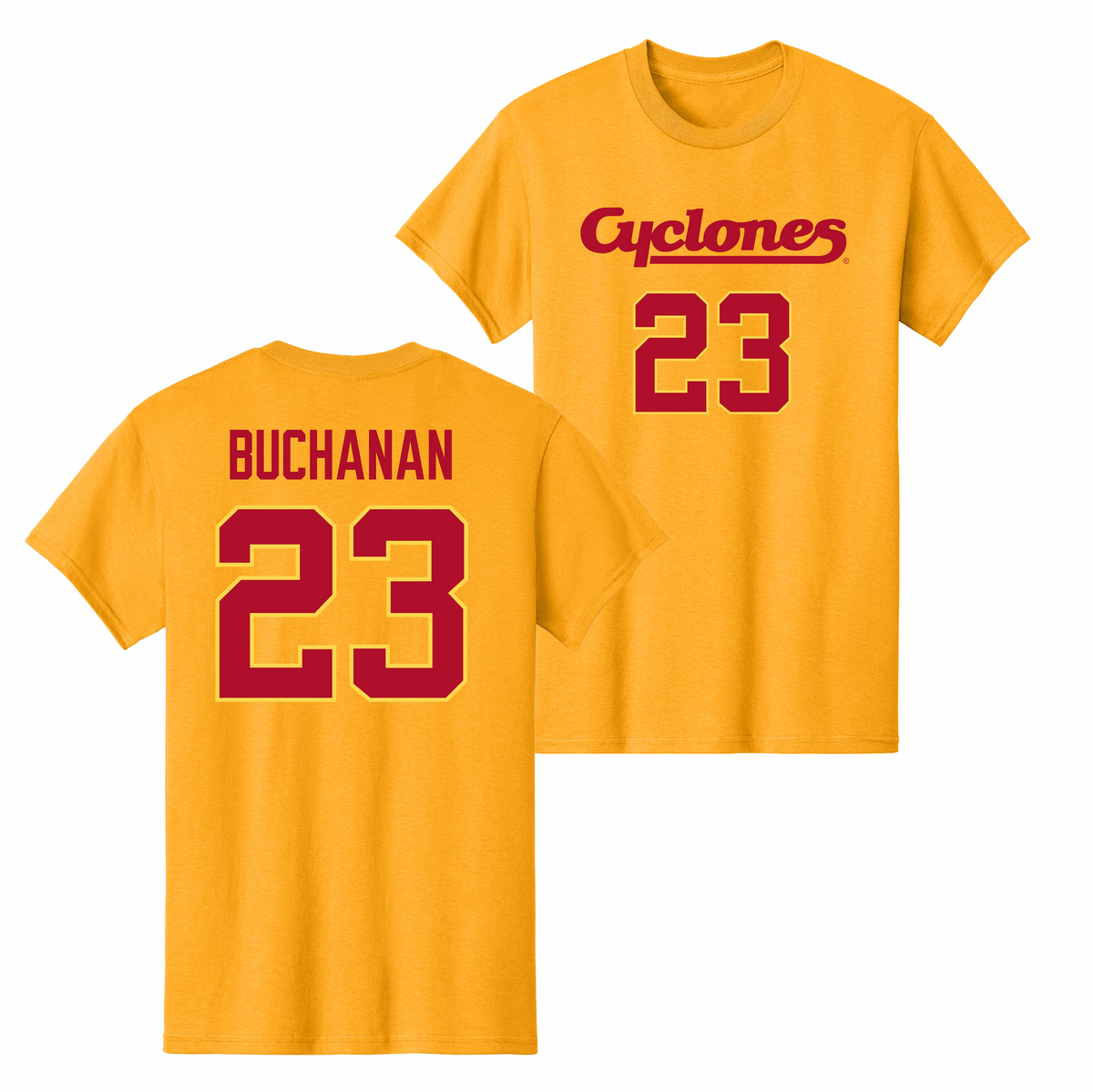 Iowa State Men's Basketball NIL Shirsey Gold