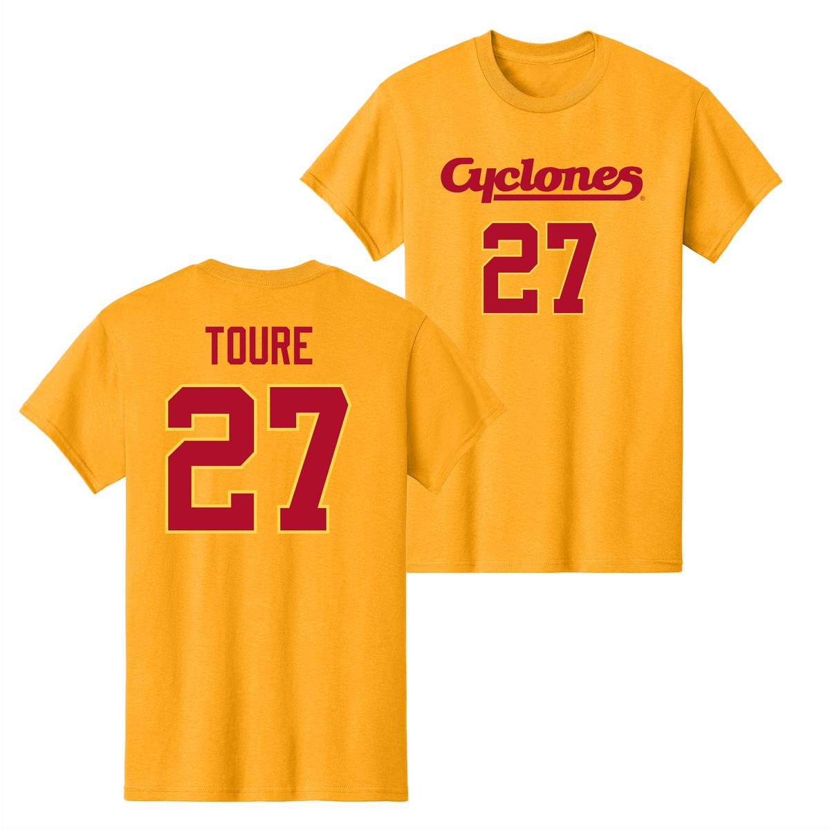 Iowa State Men's Basketball NIL Shirsey Gold