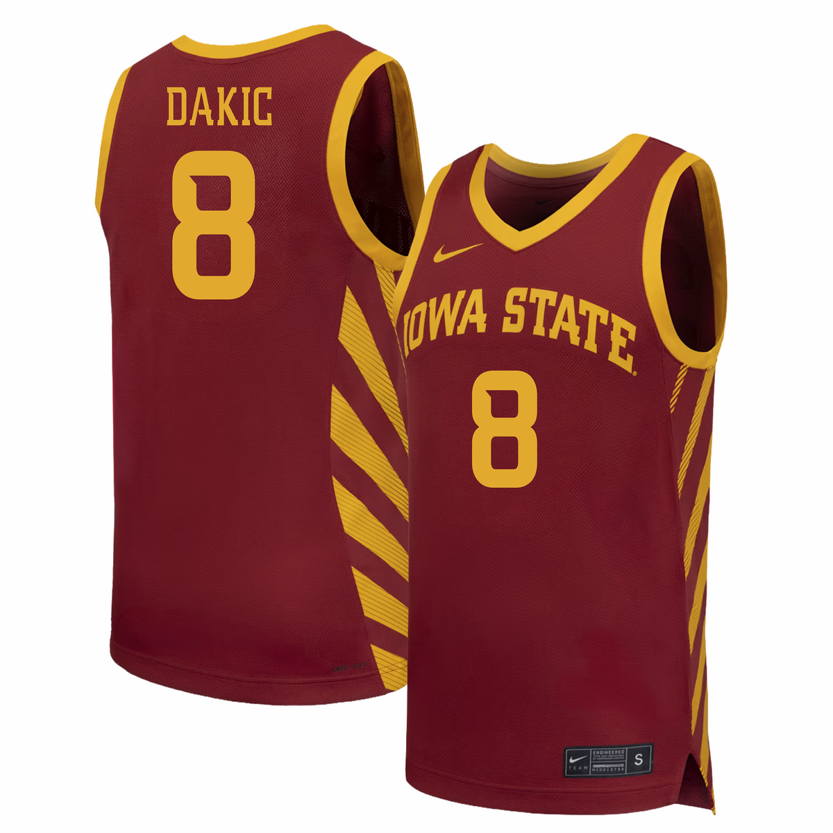 Iowa State Cyclones NIKE NIL Women's Basketball Jersey Crimson