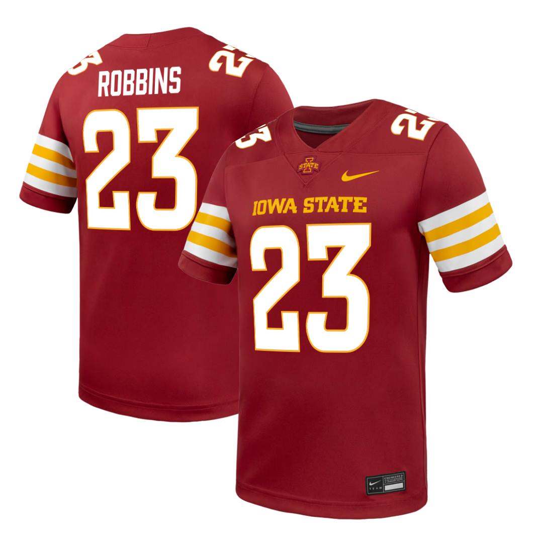 Iowa State Cyclones NIKE Red NIL Football Jersey