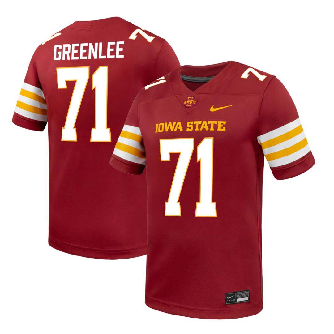 Iowa State Cyclones NIKE Red NIL Football Jersey