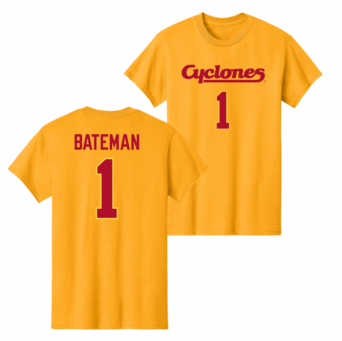 Iowa State Men's Basketball NIL Shirsey Gold
