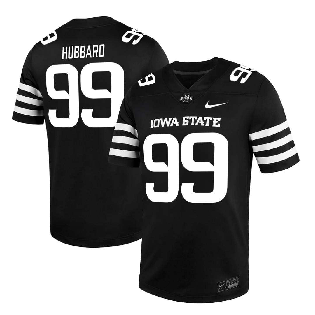 Iowa State Cyclones NIKE NIL Football Jersey Black