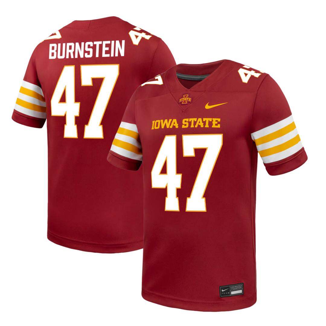 Iowa State Cyclones NIKE Red NIL Football Jersey