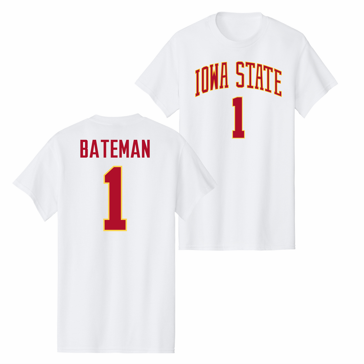 Iowa State Men's Basketball NIL Shirsey White