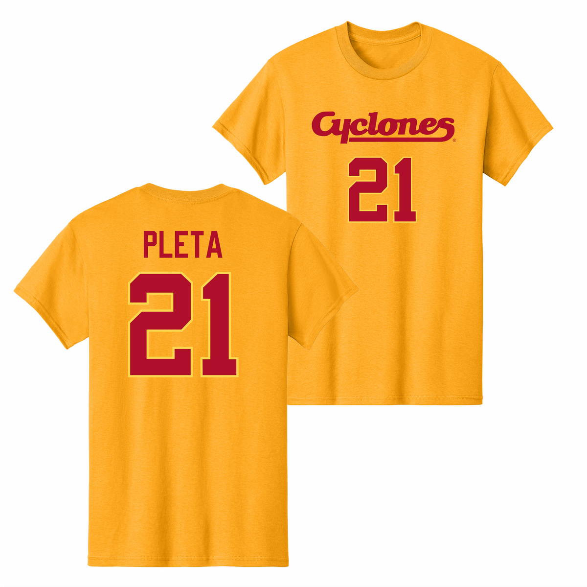 Iowa State Men's Basketball NIL Shirsey Gold
