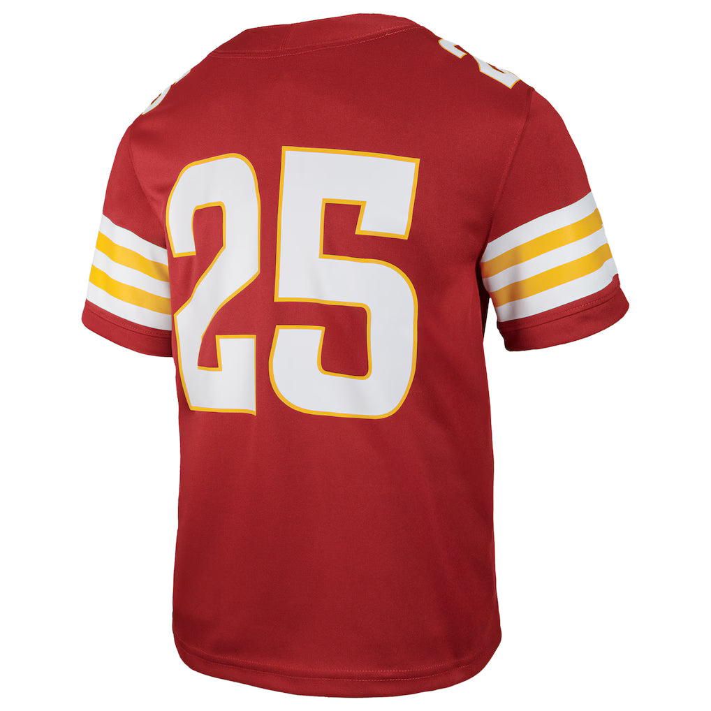Iowa State Cyclones Adult Red Nike #25 Replica Football Jersey