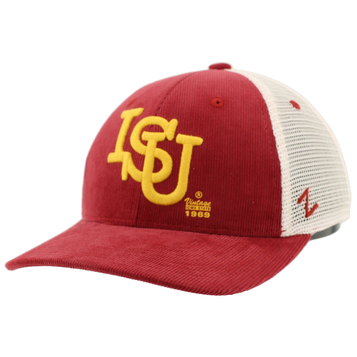 Iowa State Cyclones Vintage ISU Corduroy Meshback Cap