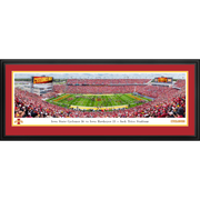 Iowa State Cyclones Football Panoramic Picture - Jack Trice Stadium Fan Cave Decor Deluxe Frame