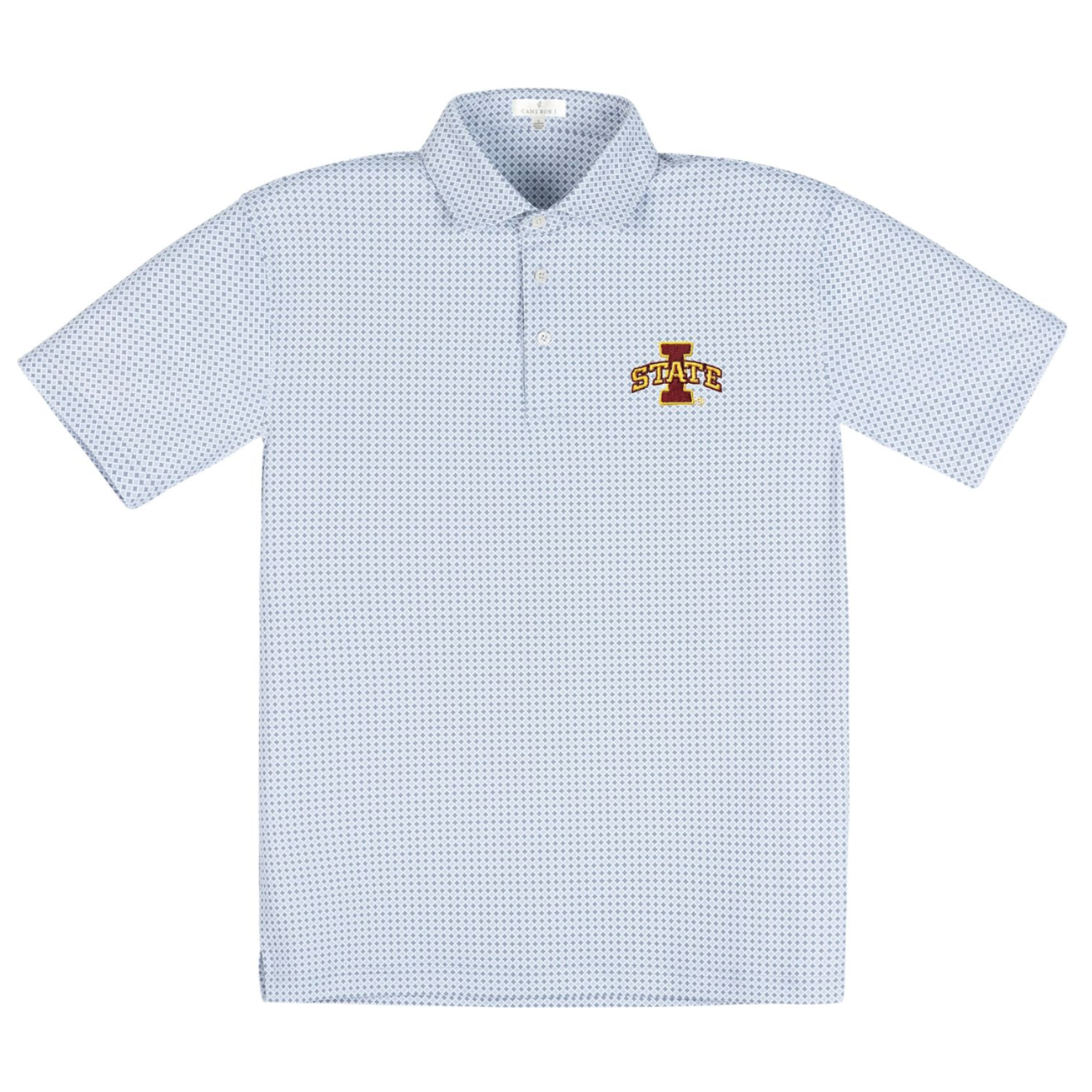 Iowa State Cyclones Men's Grey Performance Polo