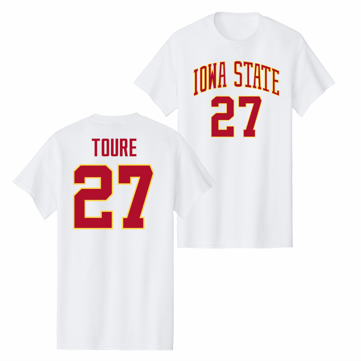 Iowa State Men's Basketball NIL Shirsey White