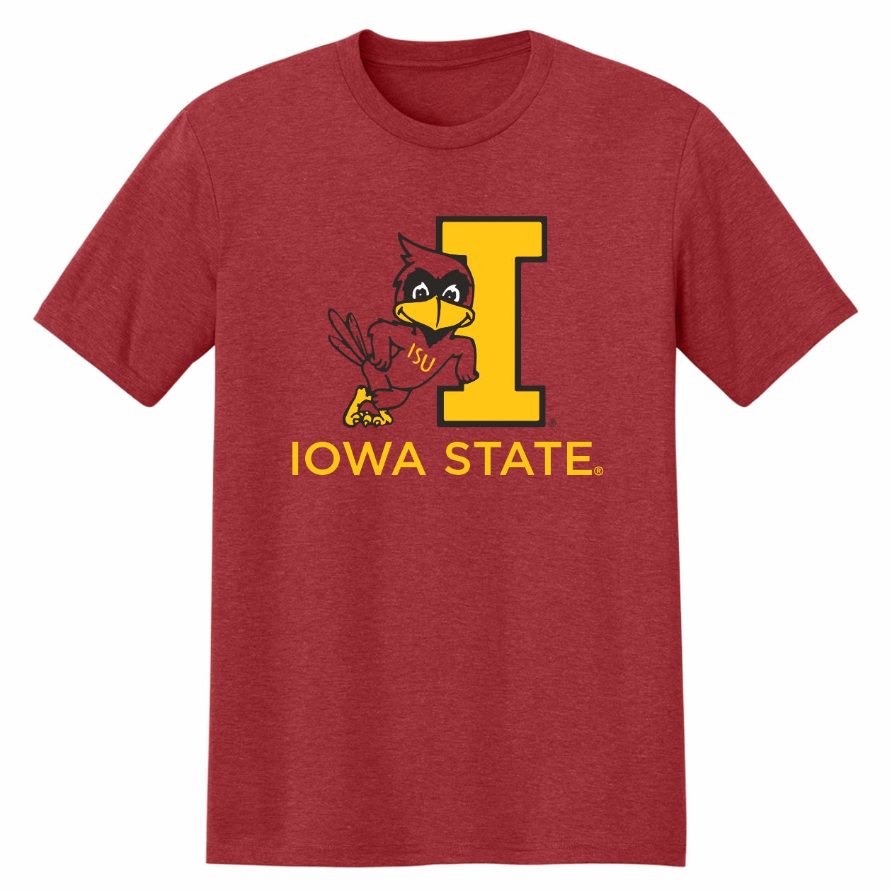 Iowa State Cyclones Gameday Originals Vintage Leaning Cy Short Sleeve Tee