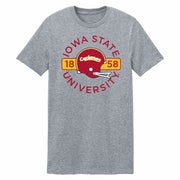 Iowa State Football Vintage Cyclones Helmet Tee