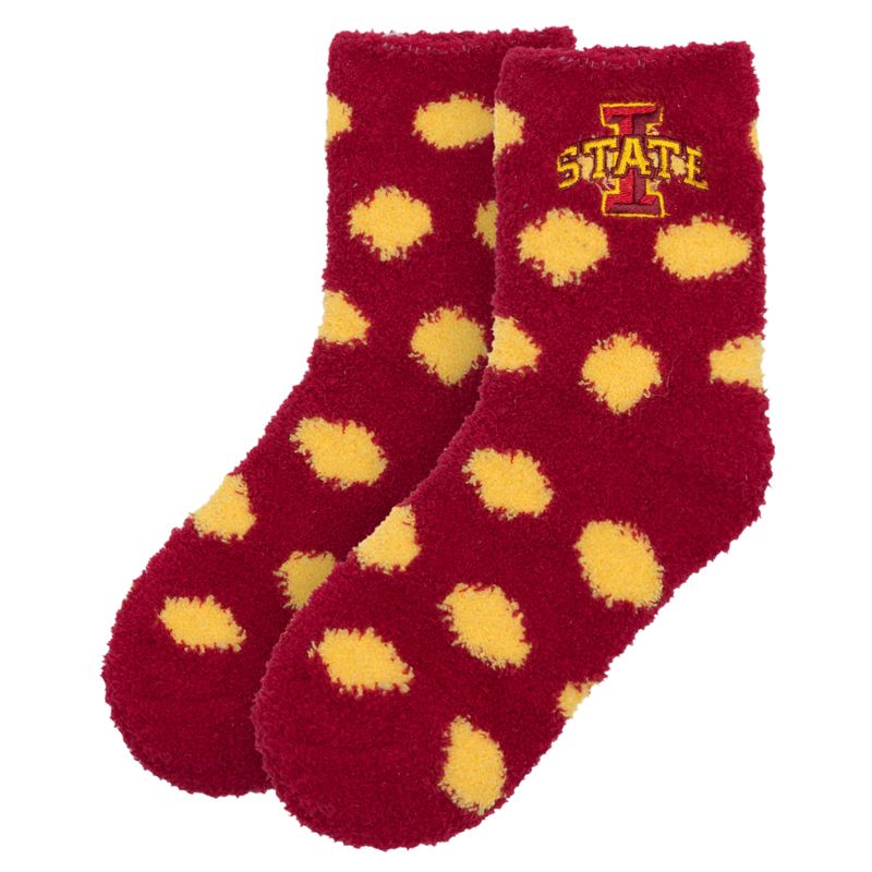 Iowa State Cyclones Youth Polka Dot Socks
