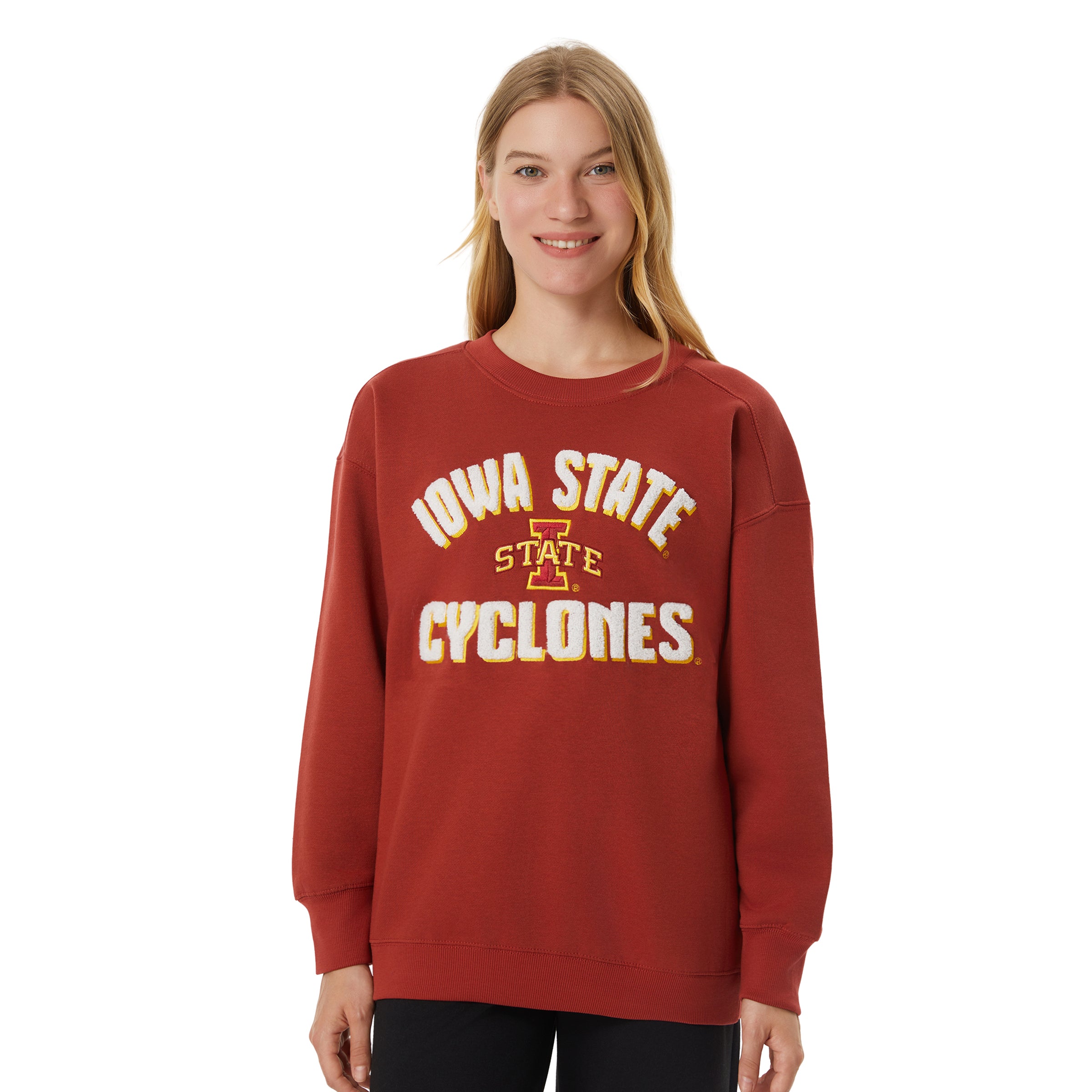 Iowa State Cyclones Women's Applique I-State Crewneck