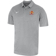 Iowa State Basketball Men's Grey Nike Polo