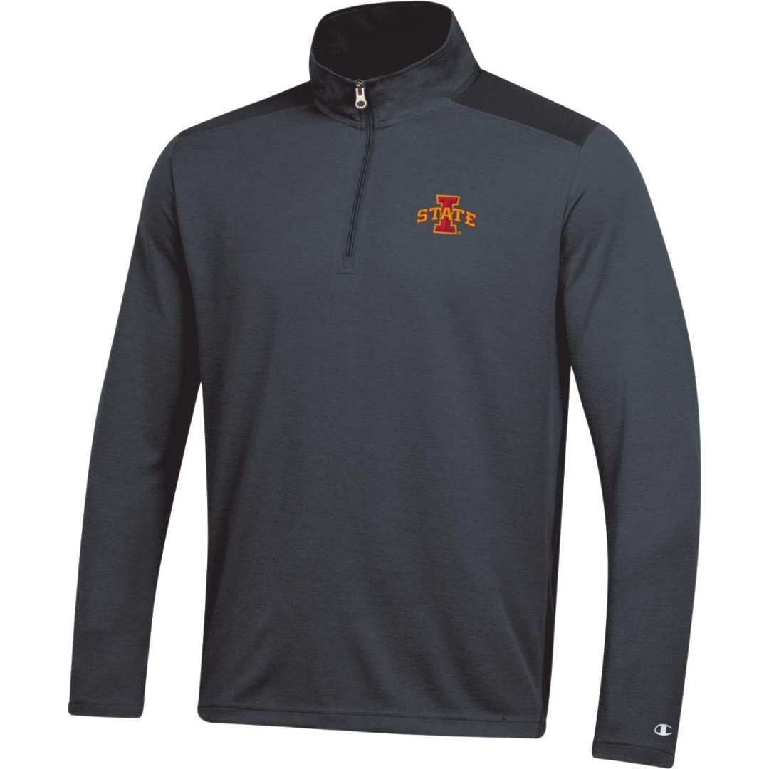 Iowa State University Champion Stadium Dark Grey 1/4 Zip