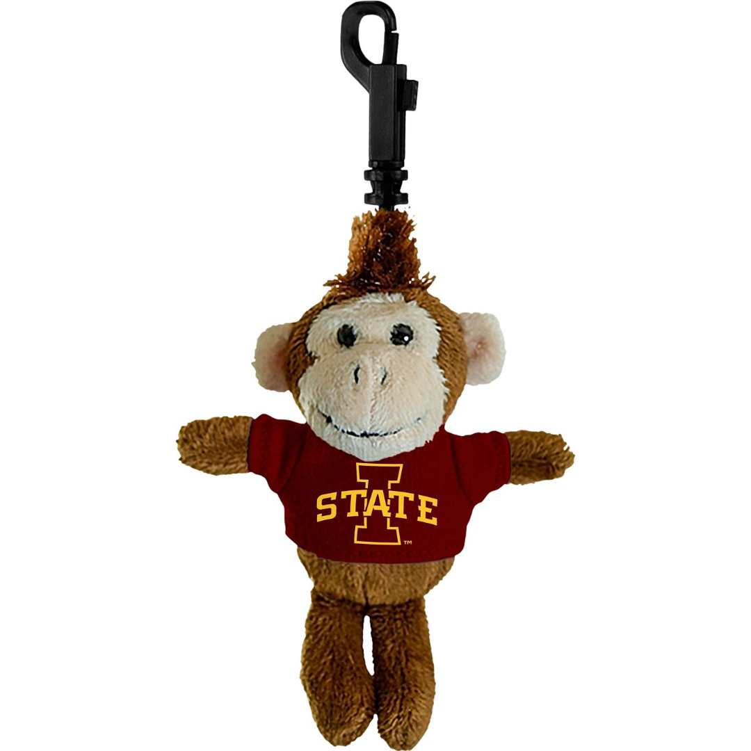 Iowa Keychain Iowa State Cyclones Plush Monkey Keychain – Iowa State Team Store
