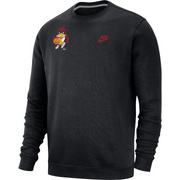 Iowa State Basketball Vintage Cy Nike Club Fleece Crewneck