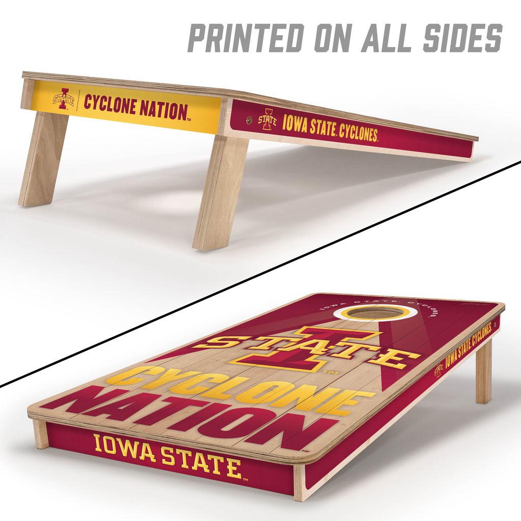 Iowa State Cyclones 2x4 Slogan Series Cornhole