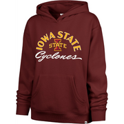 Iowa State Cyclones Women's Red Script Hoodie