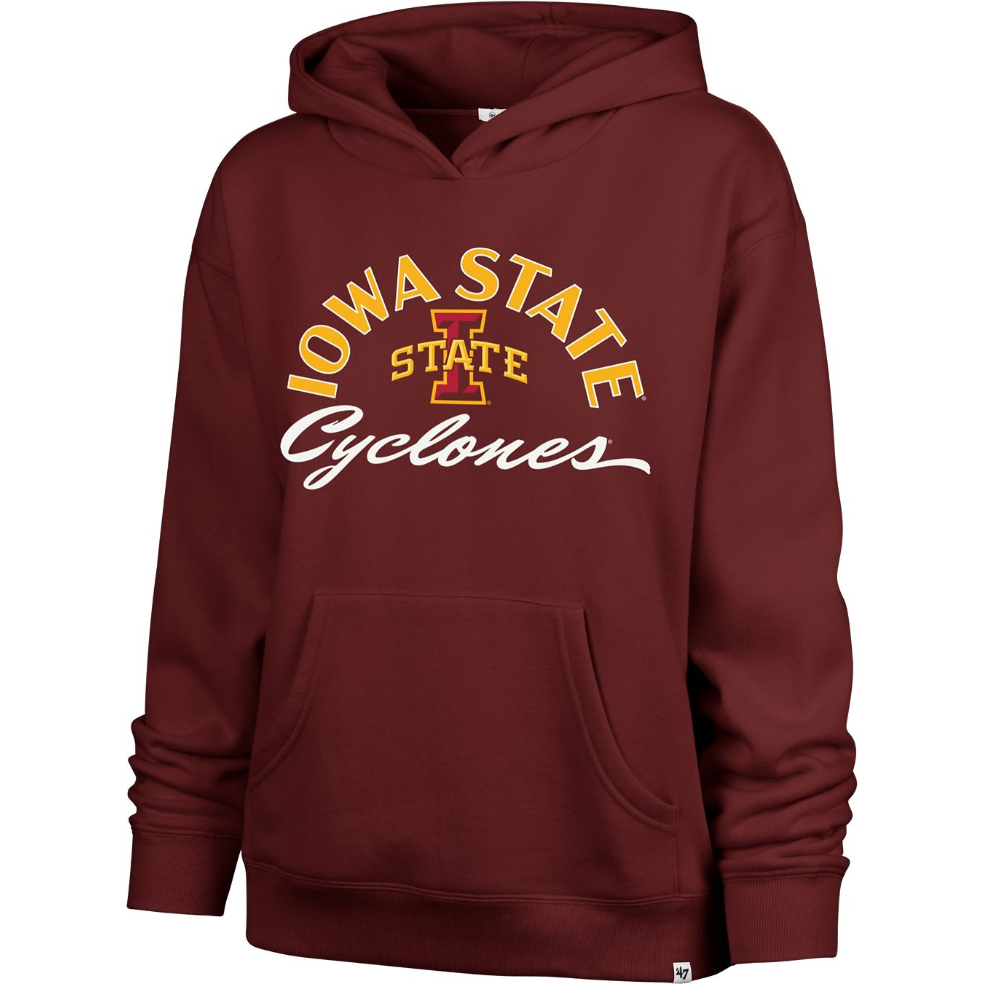 Iowa State Cyclones Women's Red Script Hoodie