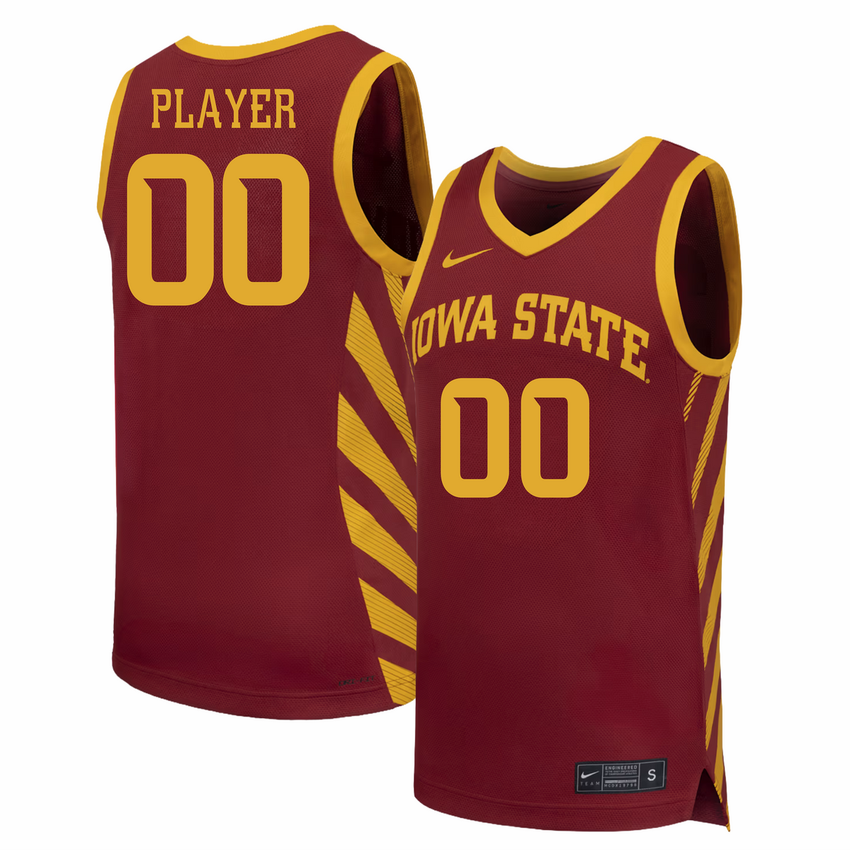 Iowa State Cyclones NIKE NIL Women's Basketball Jersey Crimson