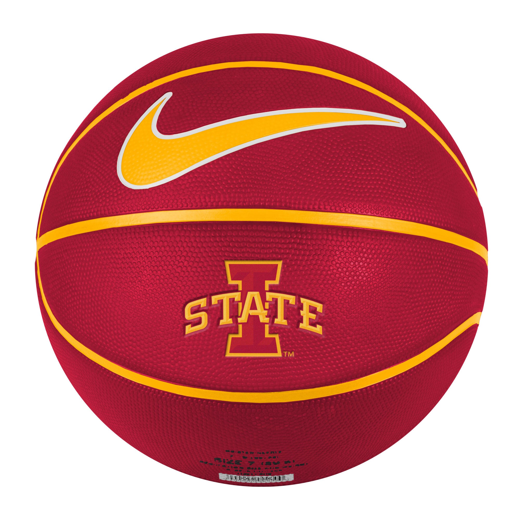 Iowa State Nike Full-Size Rubber Basketball
