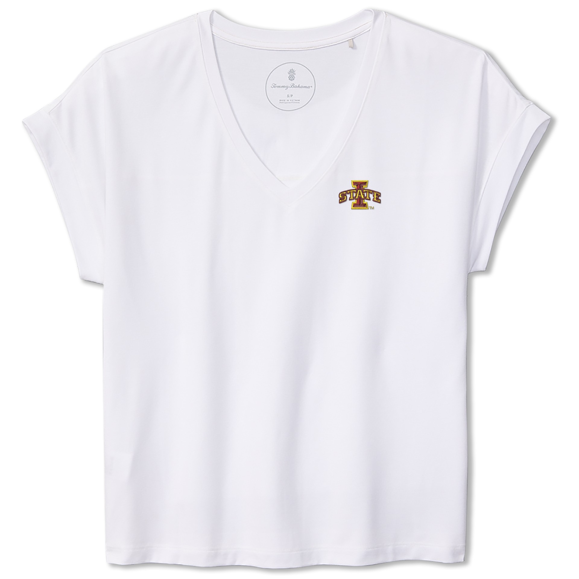 Iowa State V-Neck T-Shirt Women's Tommy Bahama