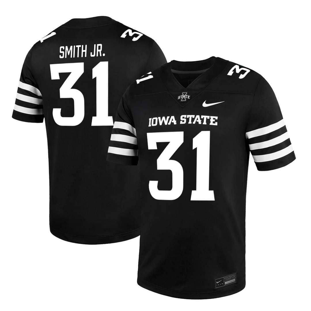Iowa State Cyclones NIKE NIL Football Jersey Black