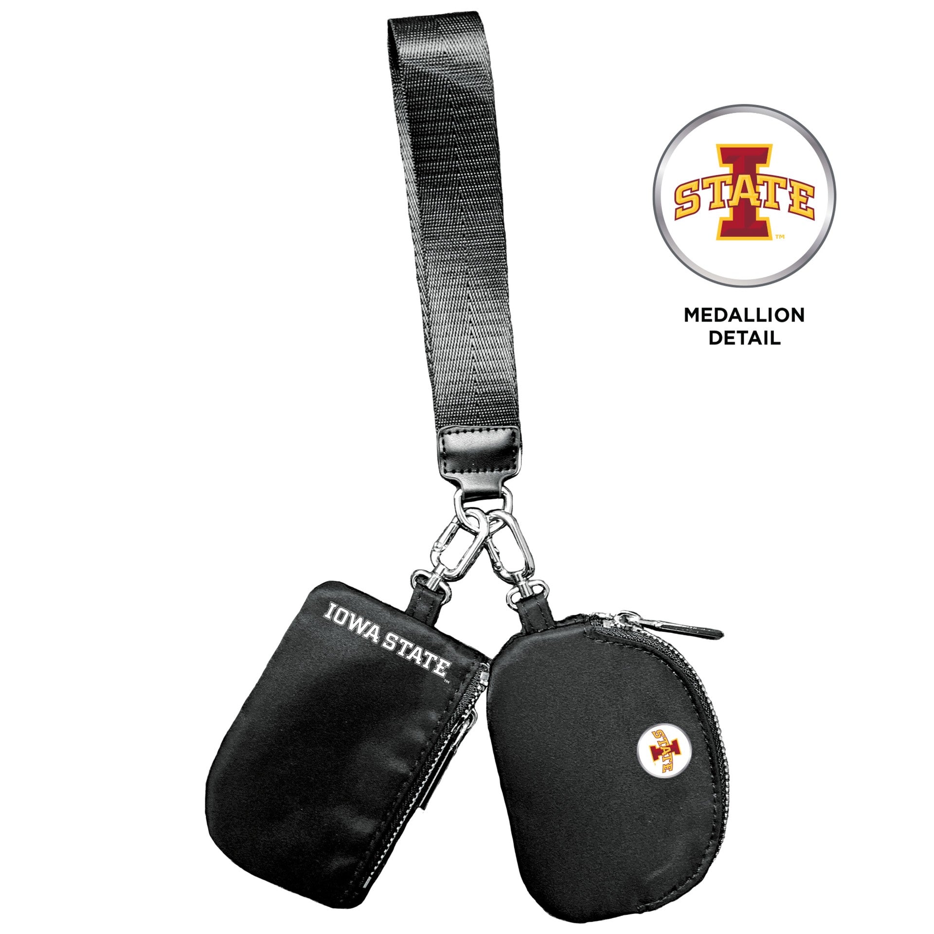 Iowa State Oversized Keystrap Coin Purse