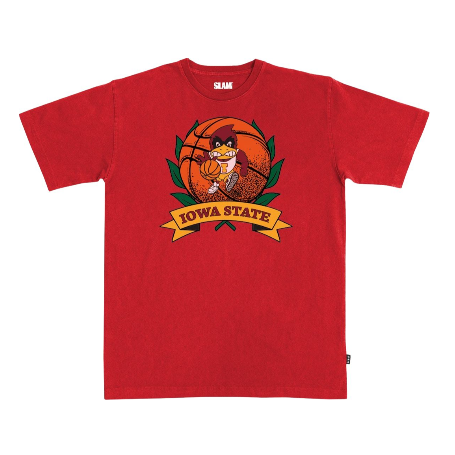 Iowa State Basketball Slam Vintage Cy Short Sleeve Tee