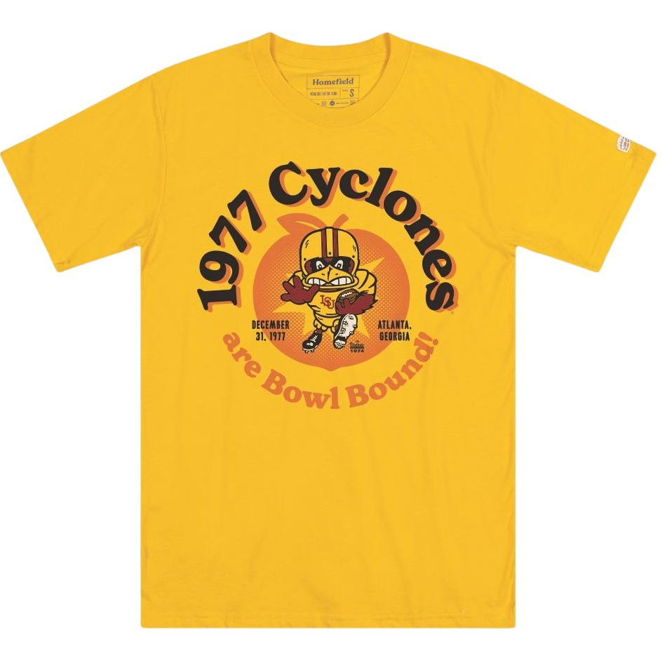 Iowa State Cyclones Football Vintage Bowl Short Sleeve T-Shirt
