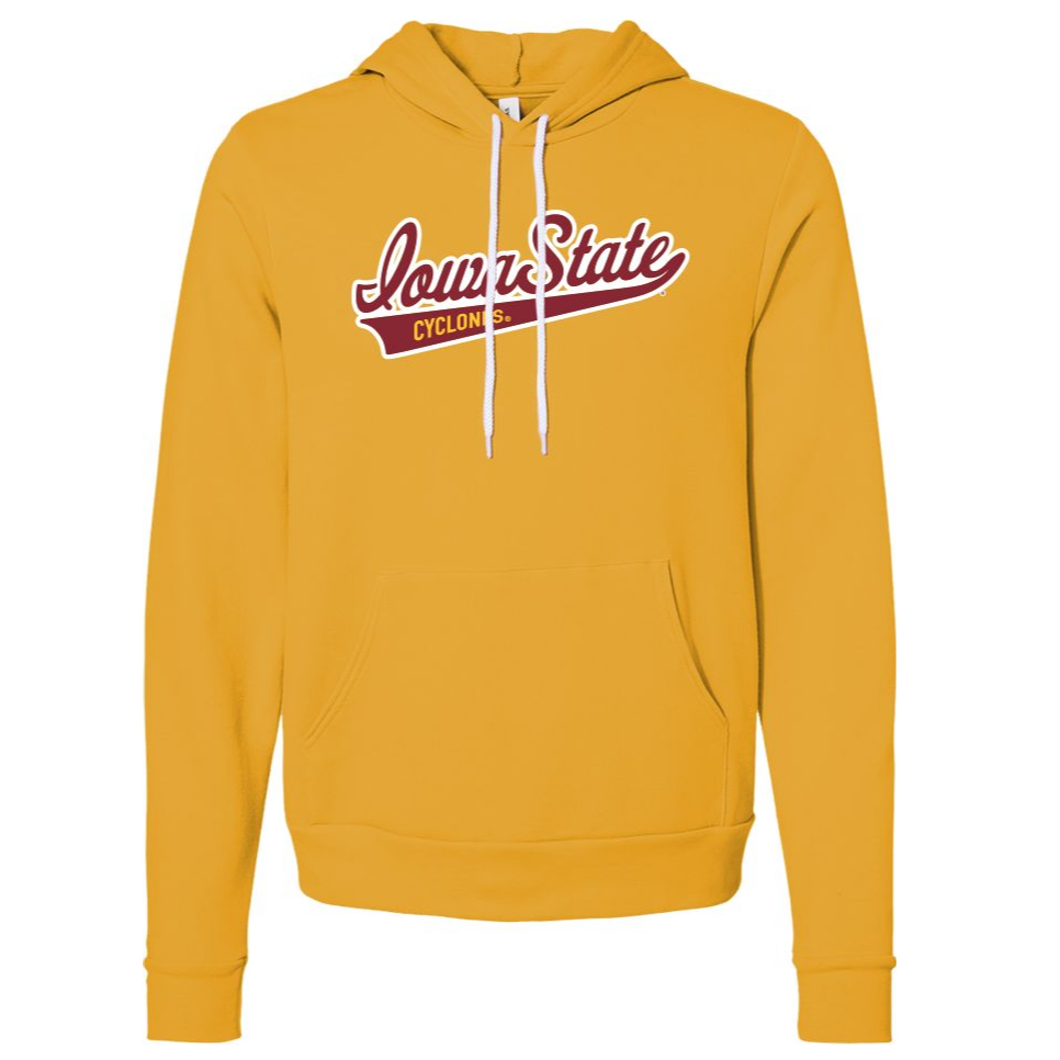 Iowa State University Cyclones Script Hooded Sweatshirt