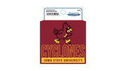 Iowa State Cyclones Blue 84 Vault Full Size Sticker