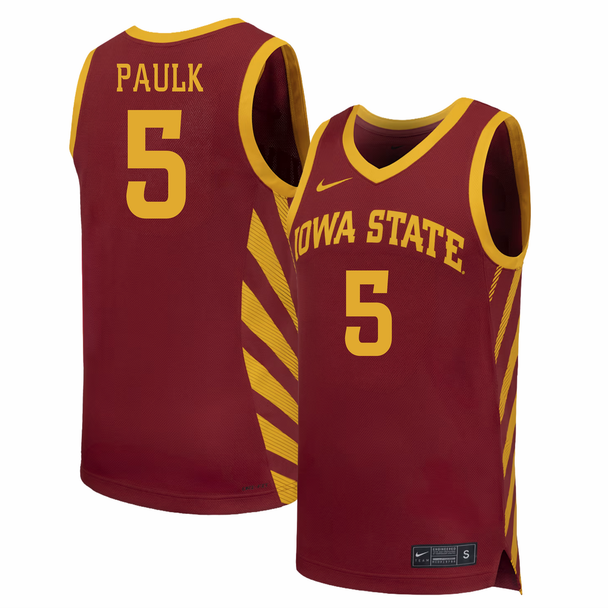 Iowa State Cyclones NIKE NIL Women's Basketball Jersey Crimson