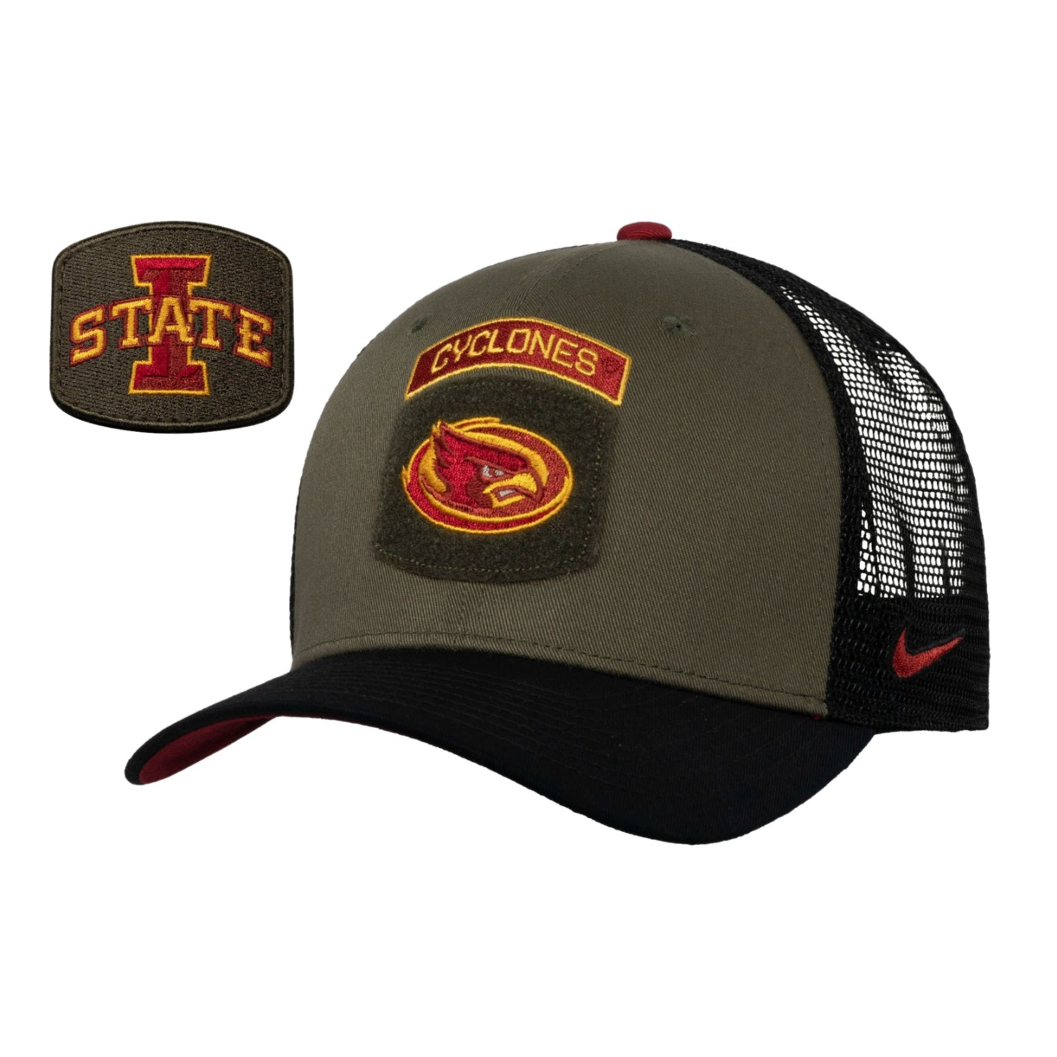 Iowa State Cyclones Military Appreciation Rise Mesh Cap