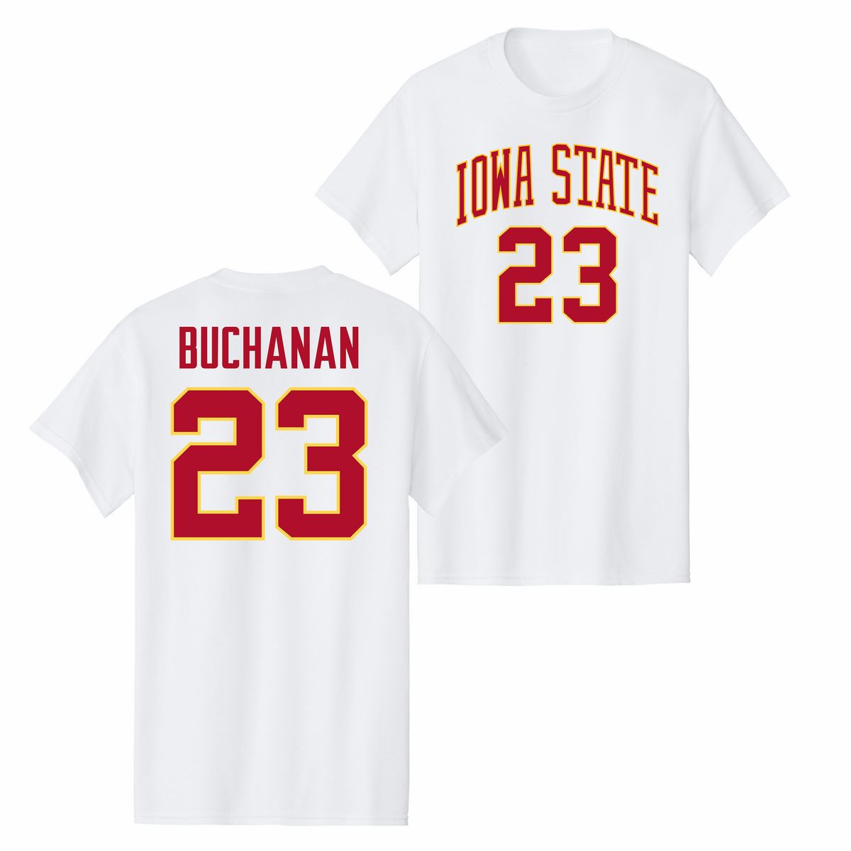 Iowa State Men's Basketball NIL Shirsey White