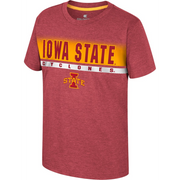 Iowa State Cyclones Youth Front/Back Short Sleeve T-Shirt