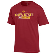 Iowa State Volleyball T-Shirt Red Champion