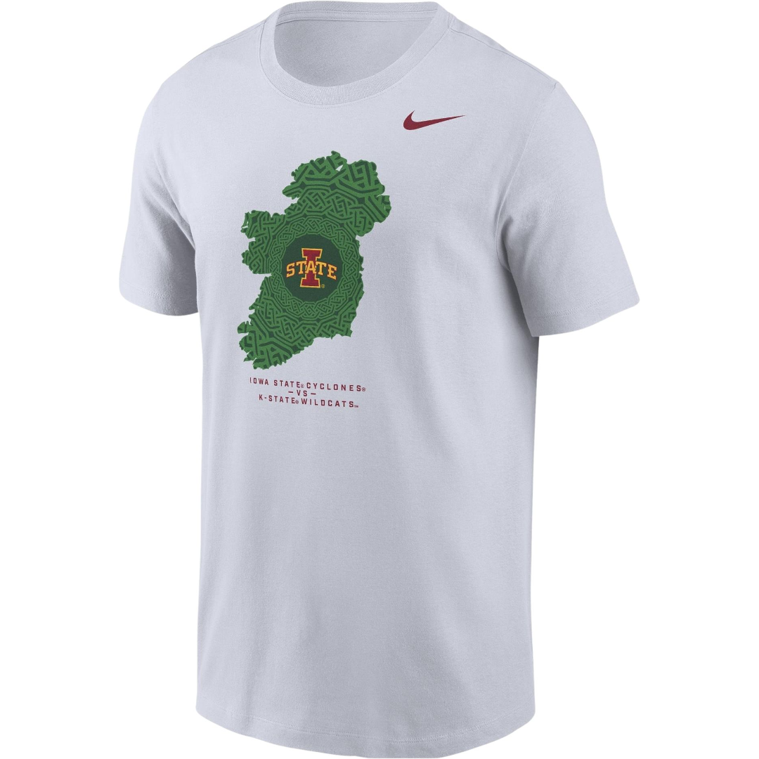 Iowa State Cyclones Ireland Game Nike Football T-Shirt