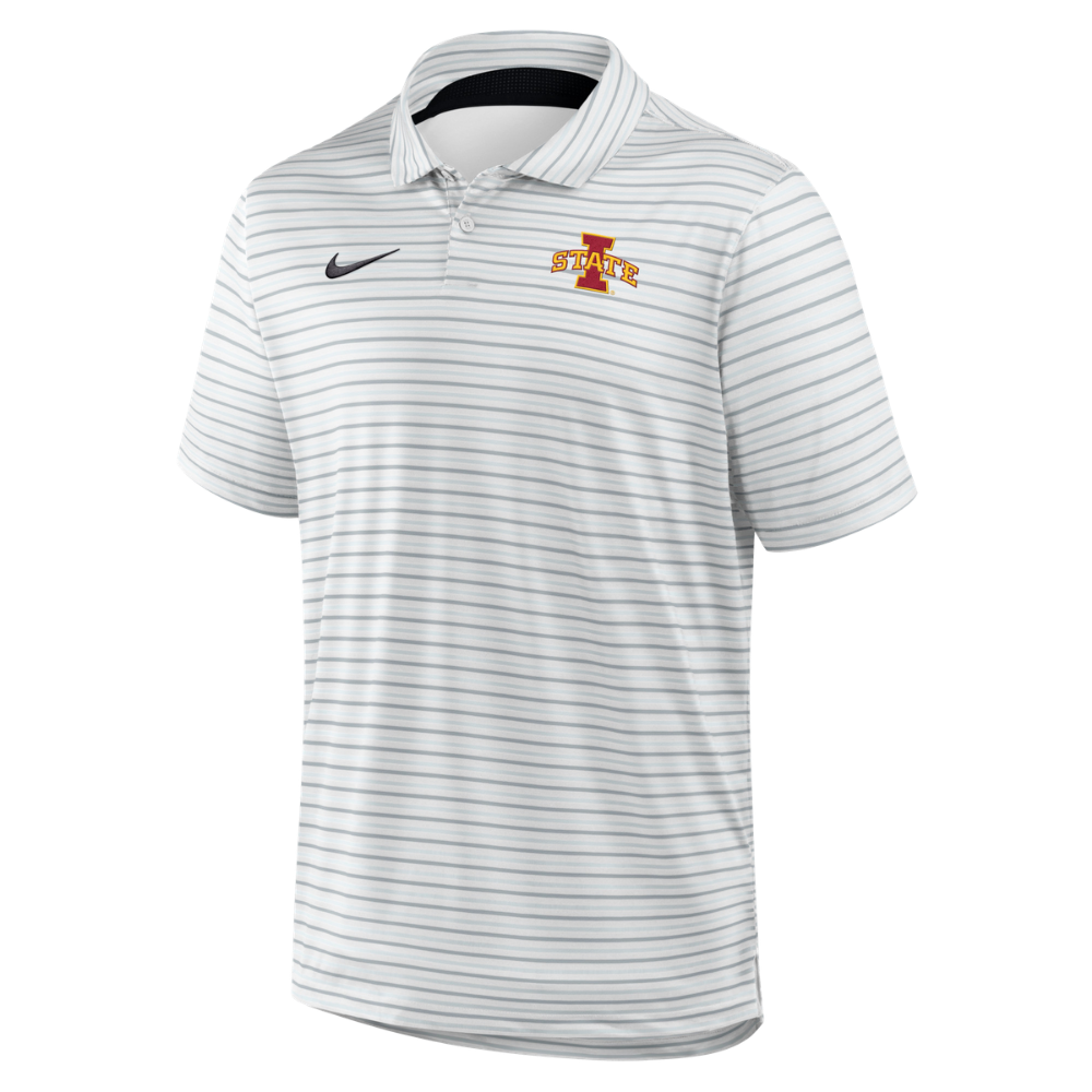 Iowa State Cyclones Men's Nike Tour Stripe Polo