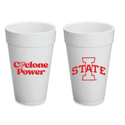 Iowa State Cyclones Styrofoam Cups - Set of 8