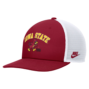 Iowa State Cyclones Vintage Red/White Mesh Nike Hat