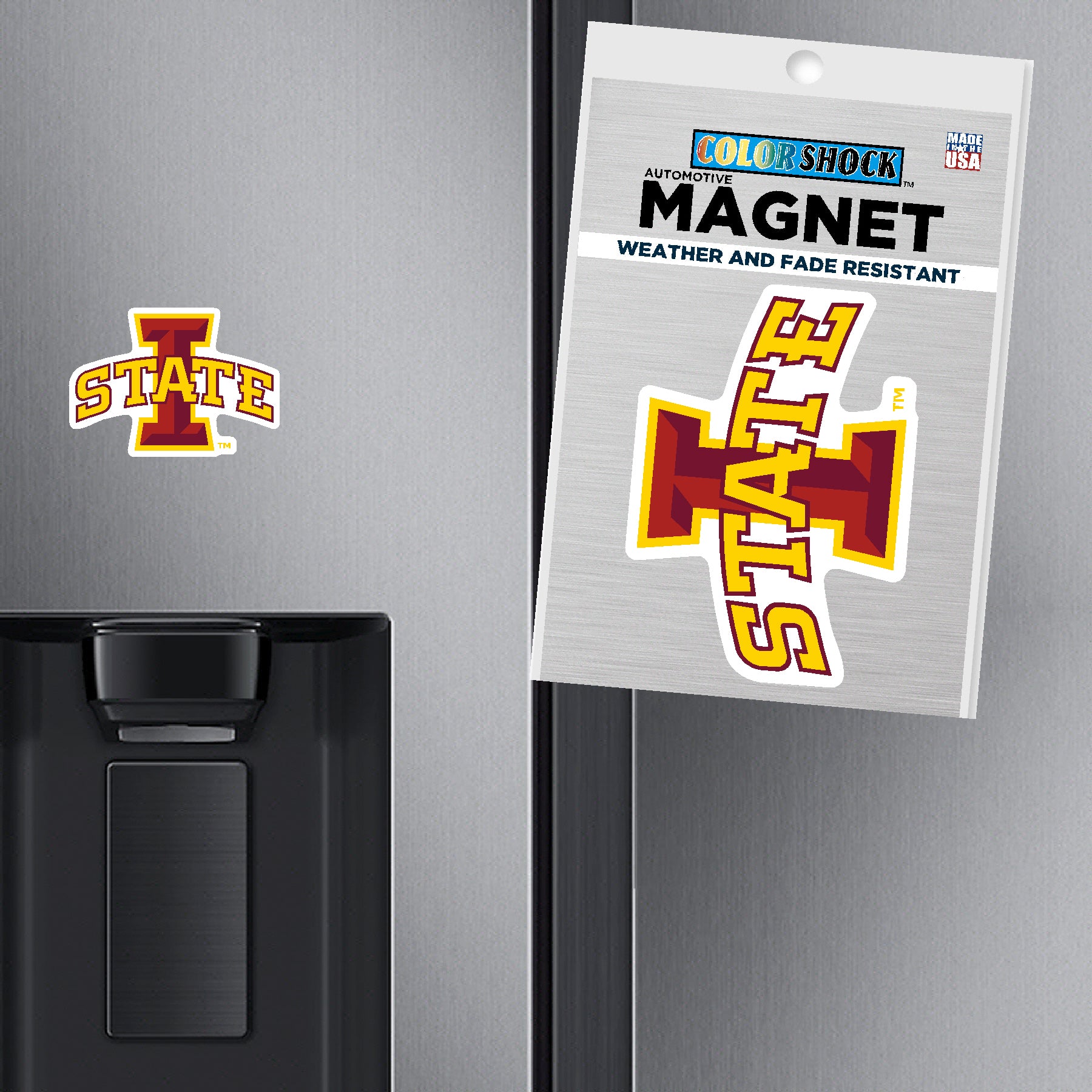 Iowa State I State Logo Mini Magnet