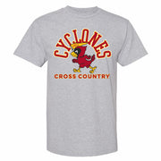 Iowa State Cyclones Sport Drop Cross Country Cy Short Sleeve Tee