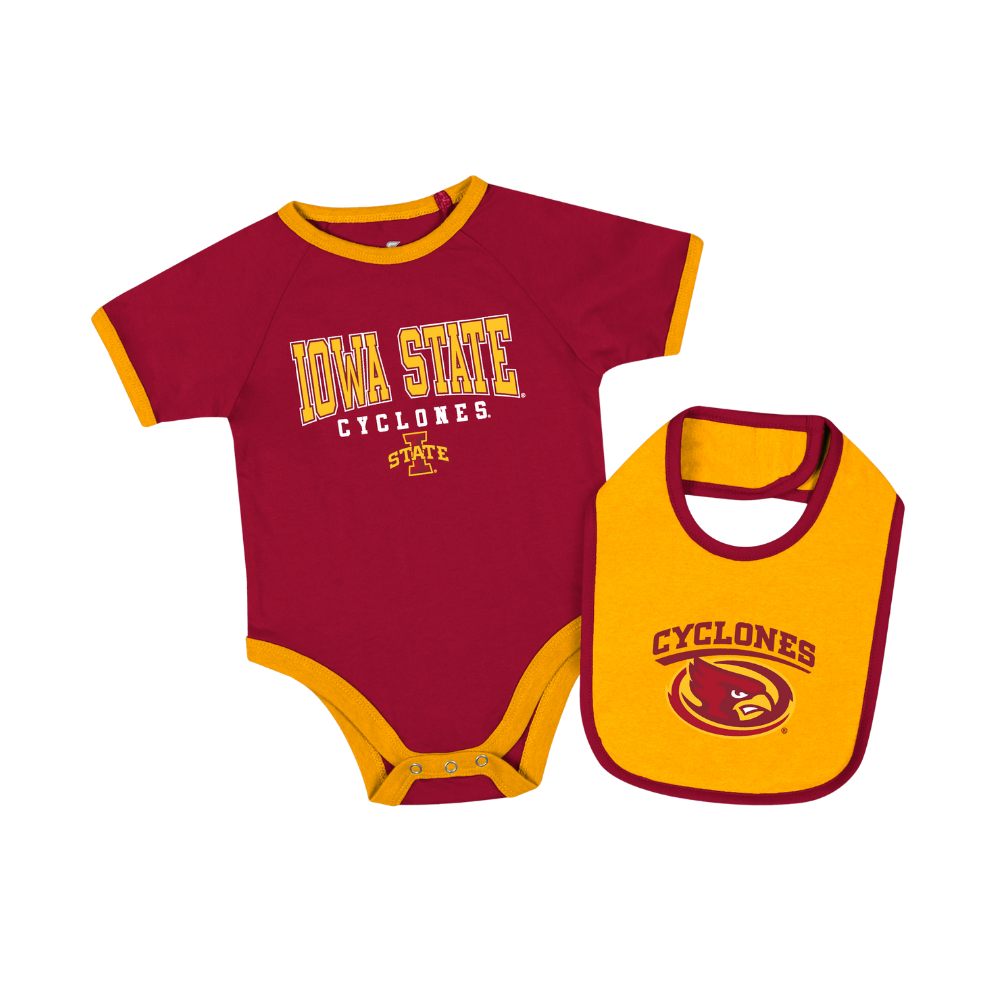 Iowa State Cyclones Infant Bingo Onesie and Bib Set